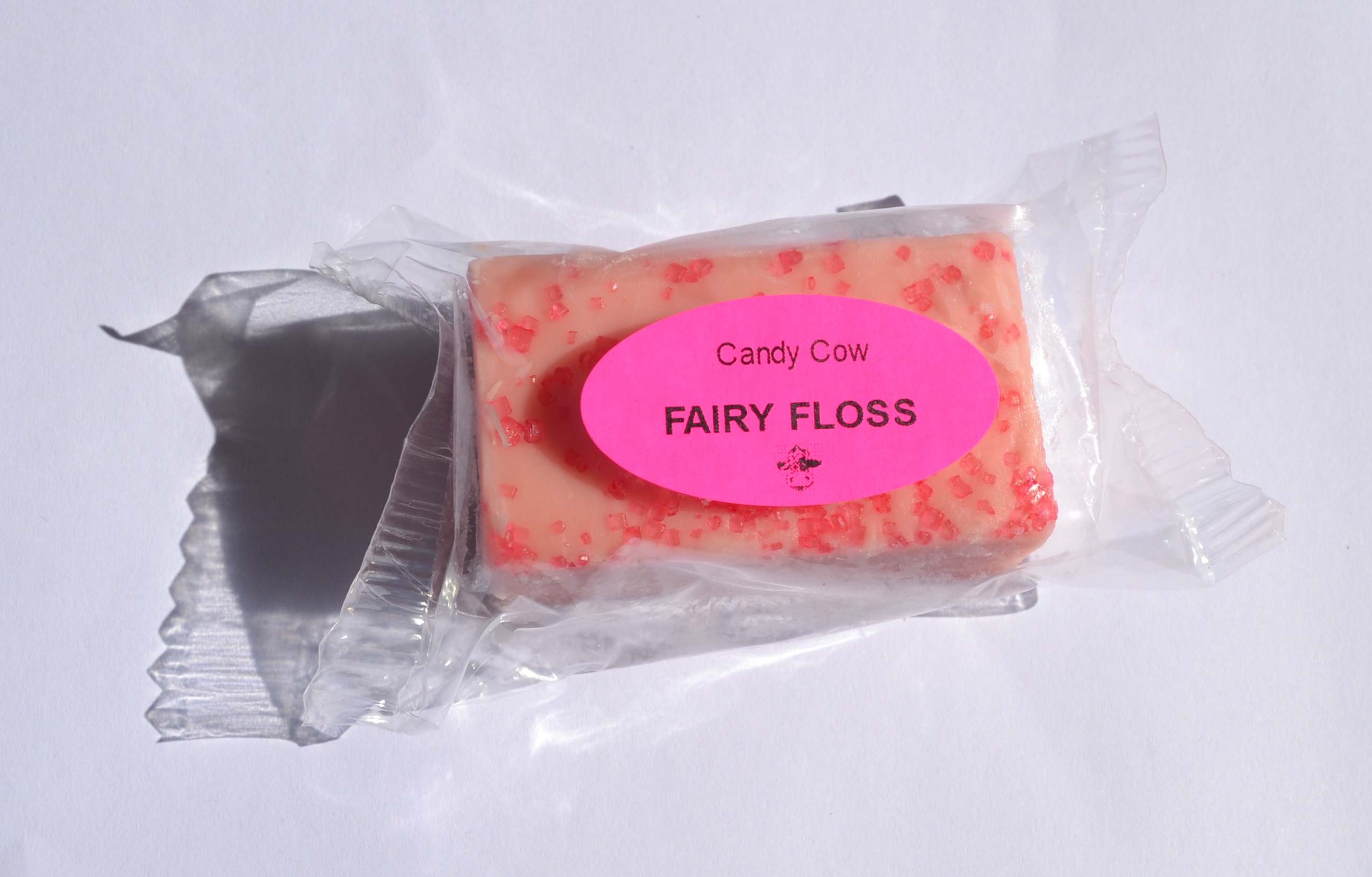Fairy Floss Fudge Candy Cow